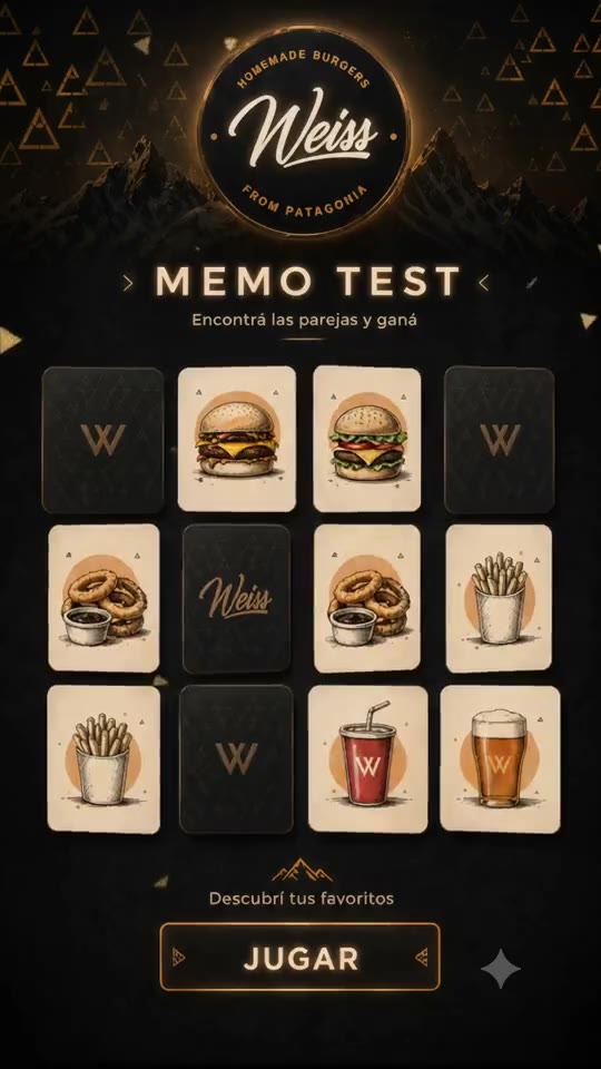 Diseño personalizado de Memotest