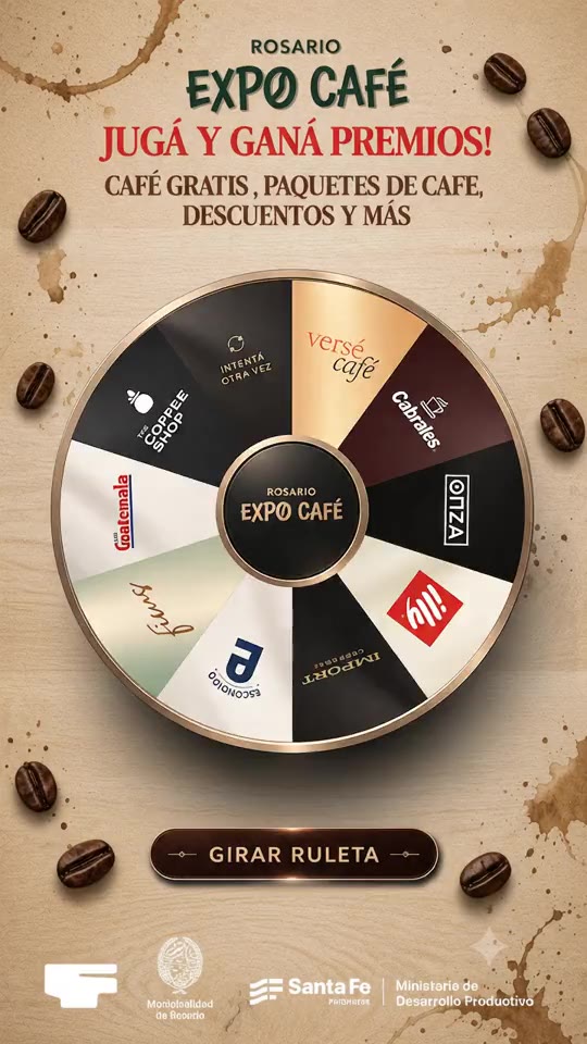 Diseño personalizado de Ruleta